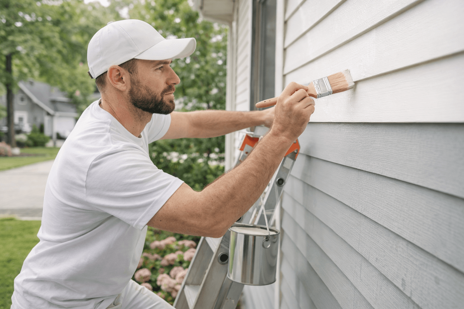 Painting work for a Connecticut home project